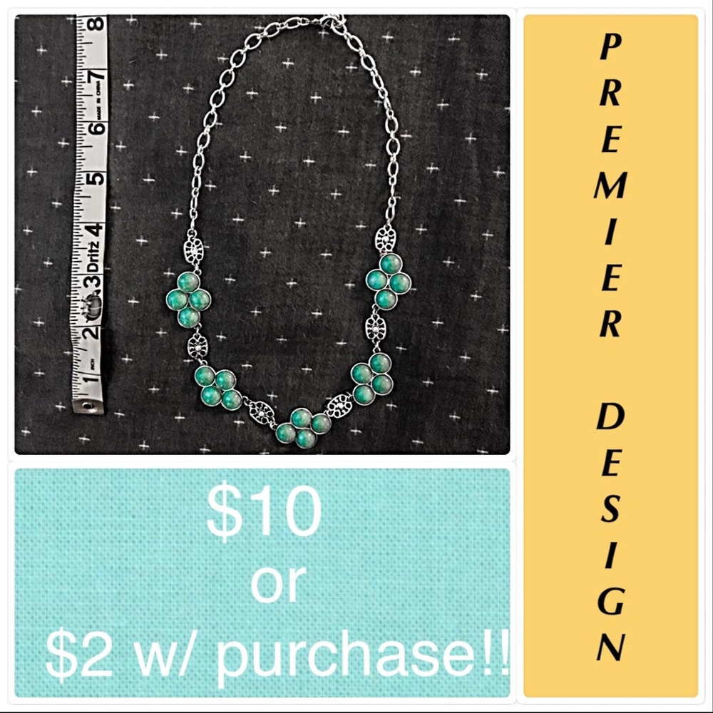 Premier Design || Faux-Turquoise Necklace
